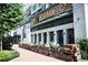 Exterior view of the restaurant El Felix with outdoor seating at 2270 Park Walke Dr, Alpharetta, GA 30009