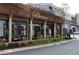 Exterior view of Cafe Intermezzo with outdoor seating at 2300 Park Walke Dr, Alpharetta, GA 30009