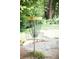 Disc golf basket in wooded area at 2300 Park Walke Dr, Alpharetta, GA 30009