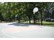 Outdoor basketball court with two hoops at 2300 Park Walke Dr, Alpharetta, GA 30009