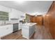 Spacious kitchen, granite island, and stainless steel appliances at 4440 Stonewall Tell Rd, Atlanta, GA 30349