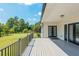 Deck overlooks a large backyard, perfect for entertaining at 12 Ivy Chase Nw Way, Cartersville, GA 30121