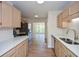 Kitchen boasts stainless steel appliances and ample cabinet space at 1666 Paddlewheel Dr, Marietta, GA 30062