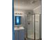 Clean bathroom with a shower stall and vanity at 6209 Southland Forest Dr, Stone Mountain, GA 30087