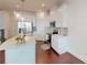 Modern kitchen with stainless steel appliances and white cabinetry at 51 S Auburn Landing Pl # 51, Auburn, GA 30011