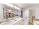 Double vanity bathroom with soaking tub and shower at 51 S Auburn Landing Pl # 51, Auburn, GA 30011