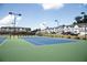 Two well-maintained tennis courts in a residential community at 51 S Auburn Landing Pl # 51, Auburn, GA 30011