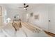 Bright bedroom with hardwood floors and a king-size bed at 1215 Richland Sw Rd, Atlanta, GA 30310