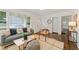 Living room with hardwood floors and stylish decor at 1215 Richland Sw Rd, Atlanta, GA 30310