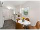 Modern kitchen features white shaker cabinets, granite countertops, and stainless steel appliances at 1215 Richland Sw Rd, Atlanta, GA 30310