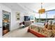 Spacious bedroom with a king-size bed and city views at 3300 Windy Ridge Se Pkwy # 1110, Atlanta, GA 30339