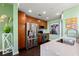 Modern kitchen with stainless steel appliances and white countertops at 3300 Windy Ridge Se Pkwy # 1110, Atlanta, GA 30339