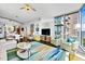 Spacious living room with a large TV and ample seating at 3300 Windy Ridge Se Pkwy # 1110, Atlanta, GA 30339