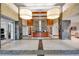 Elegant lobby with stone, wood, and modern lighting at 3300 Windy Ridge Se Pkwy # 1110, Atlanta, GA 30339