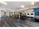 Well-equipped fitness center with wood flooring at 115 W Peachtree Nw Pl # 301, Atlanta, GA 30313