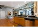 Eat-in kitchen features hardwood floors and stainless steel appliances at 115 W Peachtree Nw Pl # 301, Atlanta, GA 30313