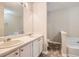 Double vanity bathroom with a separate tub and shower at 34 Powder Brook Ct, Dallas, GA 30157