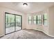 Dining area with deck access and bay window at 34 Powder Brook Ct, Dallas, GA 30157