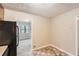 Kitchen dining area with view into living room at 34 Powder Brook Ct, Dallas, GA 30157
