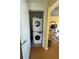 Convenient laundry closet with stackable washer and dryer at 563 Se Memorial Se Dr # 401, Atlanta, GA 30312