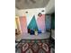 Home office with unique wall art and musical instruments at 563 Se Memorial Se Dr # 401, Atlanta, GA 30312