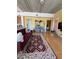 Living room with hardwood floors and exposed ceiling at 563 Se Memorial Se Dr # 401, Atlanta, GA 30312