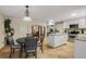 Bright and airy kitchen with an island, dining area and stainless steel appliances at 1195 Vineyard Se Dr, Conyers, GA 30013