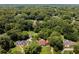 Aerial view showcasing the property's location and neighborhood at 1195 Vineyard Se Dr, Conyers, GA 30013