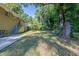 Large backyard with mature trees and grassy area at 2812 Mitchell Dr, Decatur, GA 30032
