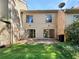 Private backyard patio with grassy area at 3805 Stonewall Se Ter # 3805, Atlanta, GA 30339