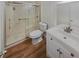 Updated bathroom with walk-in shower at 3805 Stonewall Se Ter # 3805, Atlanta, GA 30339