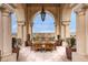 Spacious terrace with outdoor dining furniture and scenic views at 3286 Northside Nw Pkwy # 1005, Atlanta, GA 30327