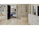 Spa-like bathroom with a large glass shower and vanity at 3286 Northside Nw Pkwy # 1005, Atlanta, GA 30327