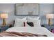 Serene bedroom with plush bedding and elegant nightstands at 1065 Peachtree Ne St # 3003, Atlanta, GA 30309