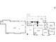 Floor plan showing the layout of a house with a basement at 2599 Creston Way, Morrow, GA 30260