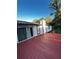 Spacious red deck with access from the house, perfect for outdoor entertaining at 4907 Wycliffe Sw Dr, Stone Mountain, GA 30087