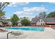 Inviting community swimming pool with ample deck space at 6851 Roswell Rd # E1, Atlanta, GA 30328