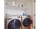 Laundry room with washer and dryer included at 6851 Roswell Rd # E1, Atlanta, GA 30328
