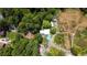 Aerial view of property with house, pool, and surrounding land at 268 Arnold Mill Rd, Woodstock, GA 30188