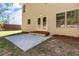 Backyard patio with double doors at 906 Fox Croft Pl, Canton, GA 30114
