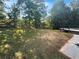 Spacious backyard with a deck and wooden fence, offering a private outdoor space at 1116 Fieldstone Dr, Canton, GA 30114