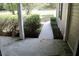 Front porch with flagstone flooring and view of walkway and landscaping at 7025 Fletcher Dr, Winston, GA 30187