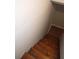 Wooden stairs leading to a finished basement at 7025 Fletcher Dr, Winston, GA 30187