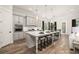 Modern kitchen with large island and stainless steel appliances at 3378 Chosen Blvd, Snellville, GA 30078