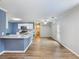 Modern kitchen with white cabinets and quartz countertops at 2685 Angel Oak Cir, Dacula, GA 30019