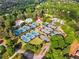 Aerial view of community tennis courts and pool at 2867 Darlington Run, Duluth, GA 30097