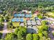 Aerial view of tennis courts and community pool at 2867 Darlington Run, Duluth, GA 30097