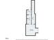 Upper floor plan with bedroom, bathroom and hall at 309 Marbella Way, Mcdonough, GA 30252