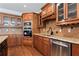Well-equipped kitchen with granite countertops and stainless steel appliances at 309 Marbella Way, Mcdonough, GA 30252