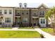 Charming townhouses with brick exteriors and landscaped lawns at 628 Skytop Dr # 158, Cumming, GA 30040